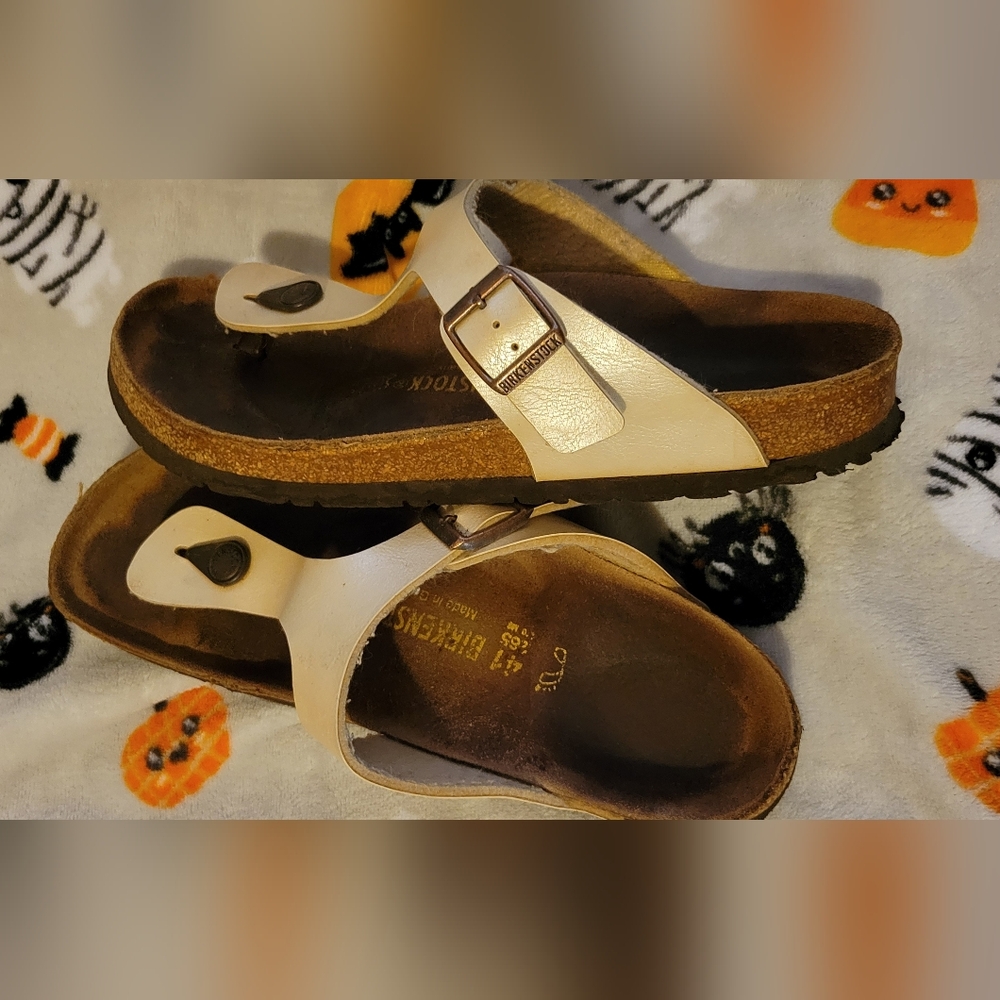 Birkenstock Gizeh - Pearl White - EU 41
